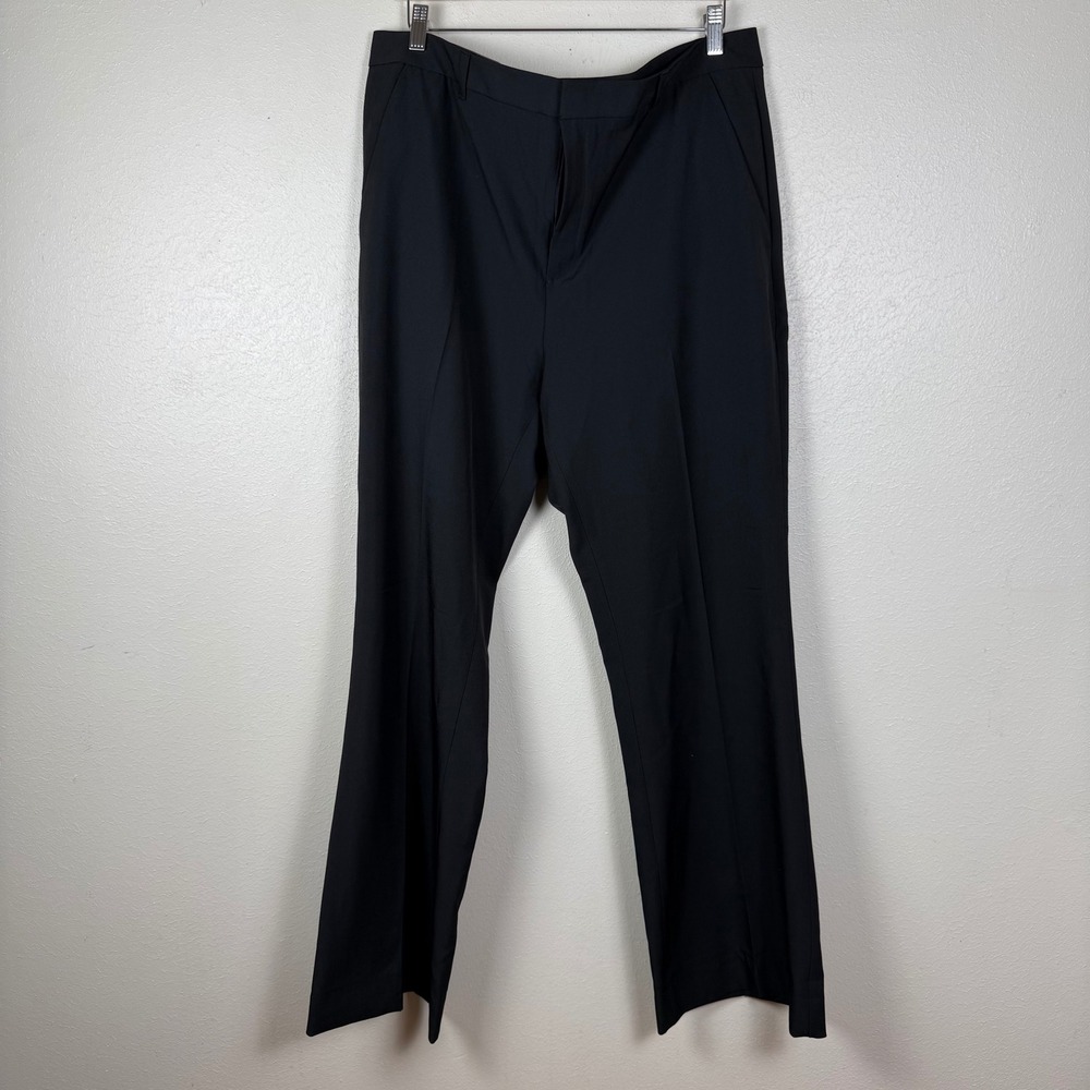 Banana Republic Womens Black High Rise Bootcut Comfort Stretch Pants Size 16 NEW